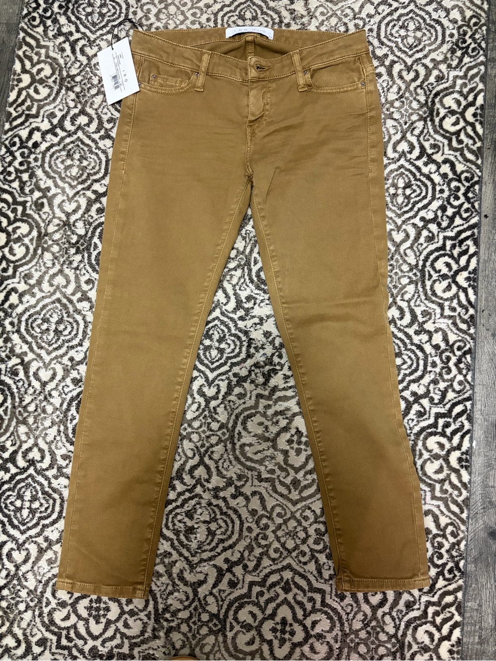 IRO Jeans Alyson Army Olive Skinny Jeans Size 28 (Fits Like 27) NWT